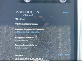 Tesla Model X 75D AWD, снимка 7