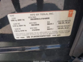 Tesla Model X 75D AWD, снимка 9