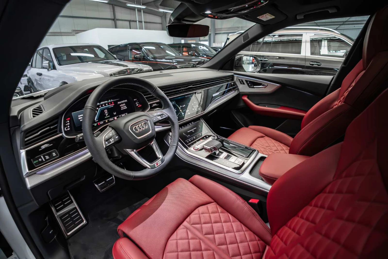 Audi SQ8 NEW* FACELIFT* RS* DIGITAL OLED LIGHT* B&O* PANO* , снимка 7 - Автомобили и джипове - 54341278