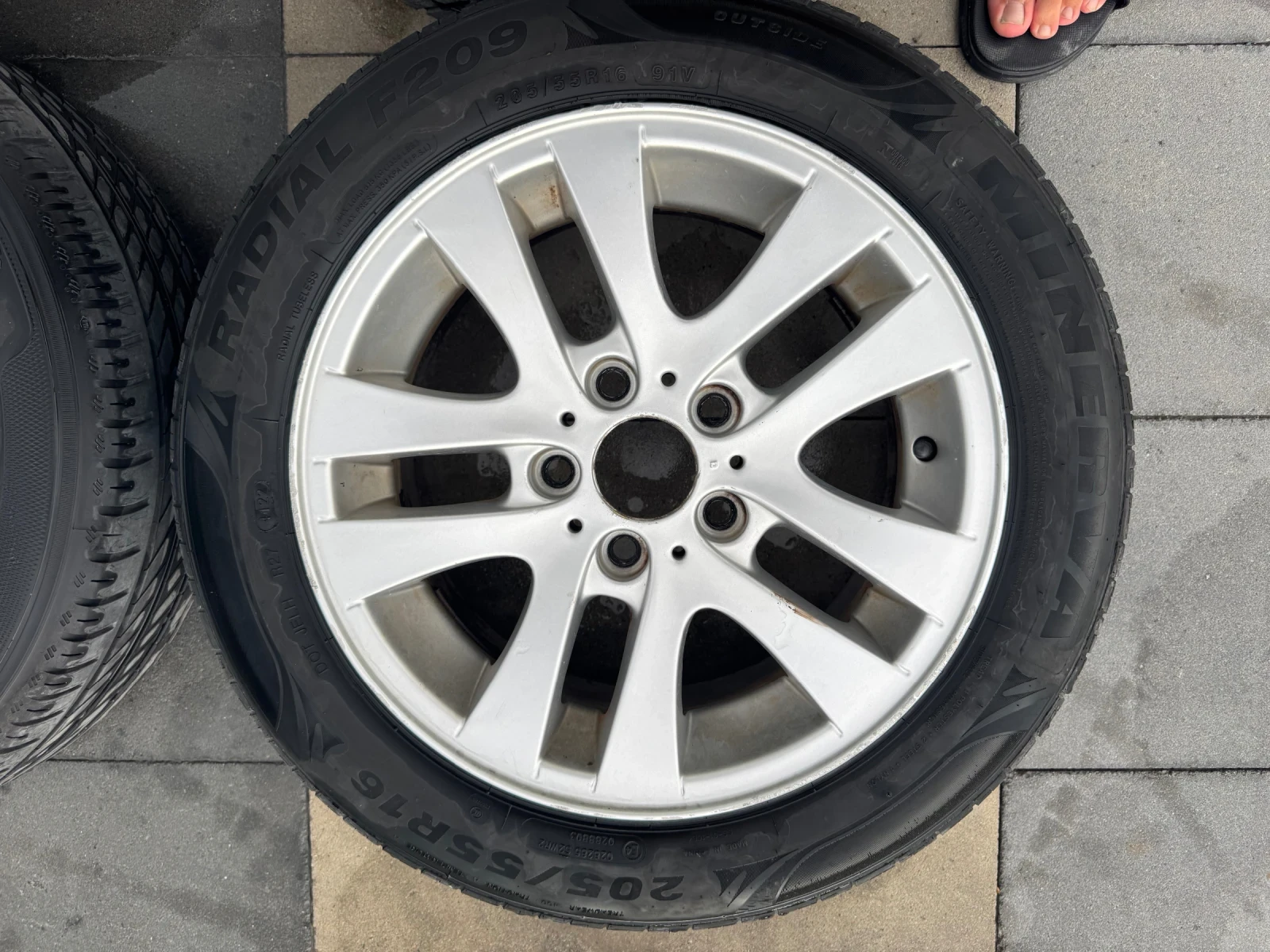 Гуми с джанти Cooper 205/55R16, снимка 5 - Гуми и джанти - 55223816