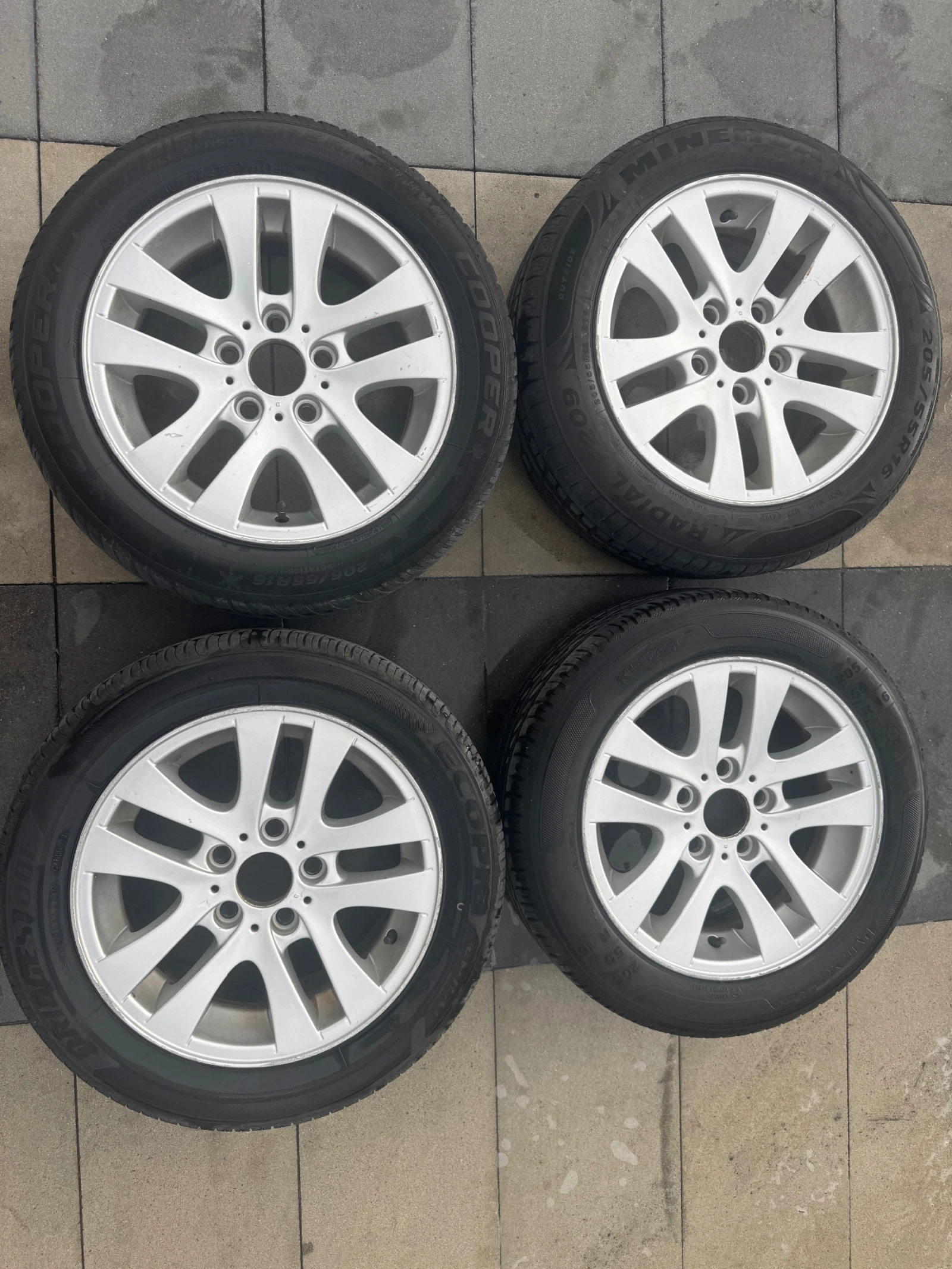 Гуми с джанти Cooper 205/55R16