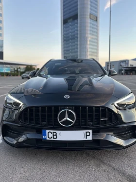 Mercedes-Benz C 220 AMG line, памет, теглич, камери, снимка 2