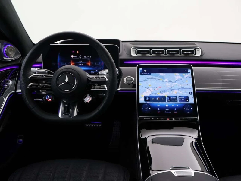 Mercedes-Benz S 63 AMG E-Performance Long Plug-in Hybrid 4Matic, снимка 13 - Автомобили и джипове - 47265387