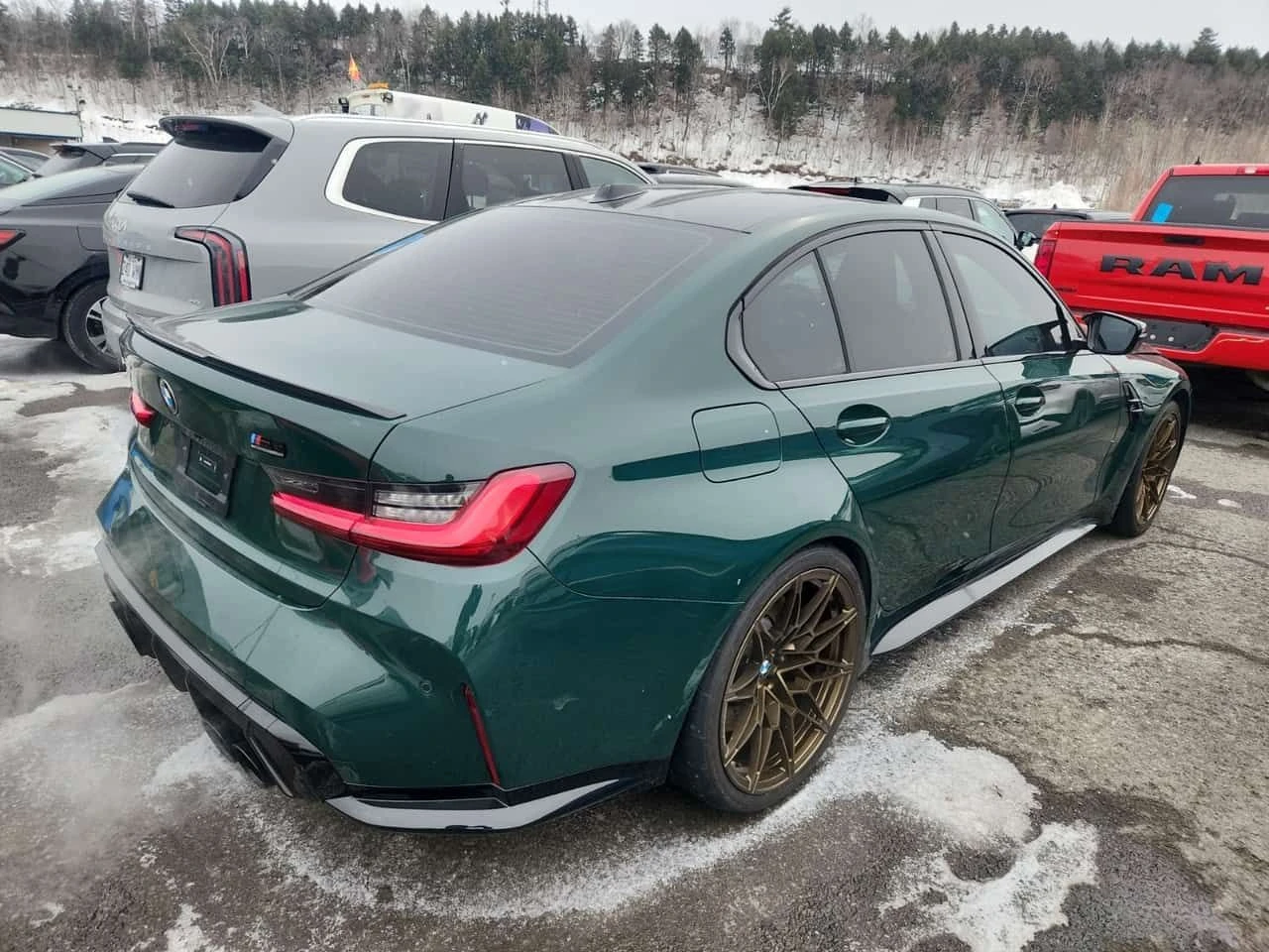 BMW M3 COMPETITION| CARBON| PANO| 2 КЛЮЧА| HUD| 360, снимка 3 - Автомобили и джипове - 54084967