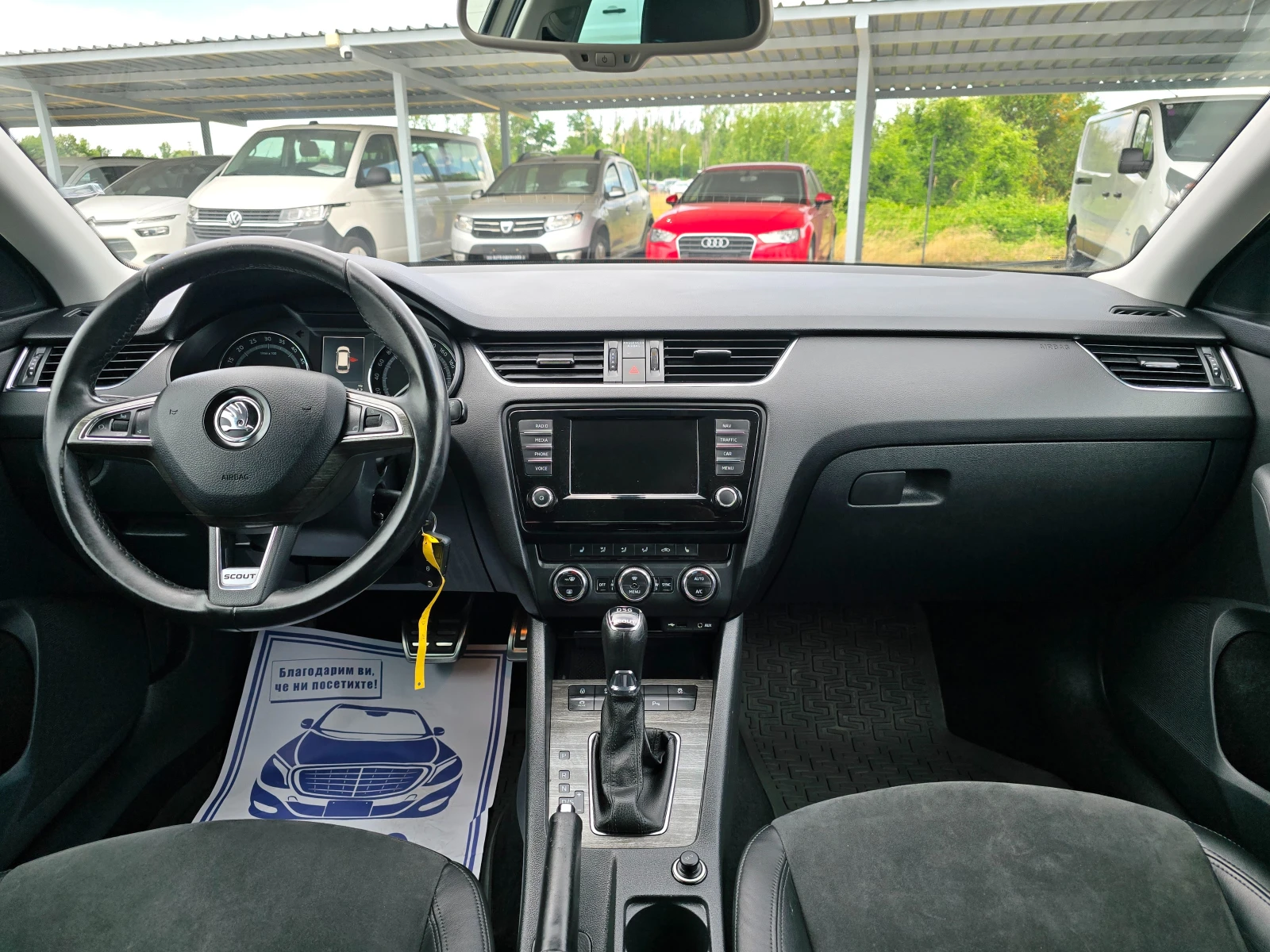 Skoda Octavia 2.0DSG SCOUT ! ! РЕАЛНИ КИЛОМЕТРИ ЕВРО 6, снимка 11 - Автомобили и джипове - 55256102
