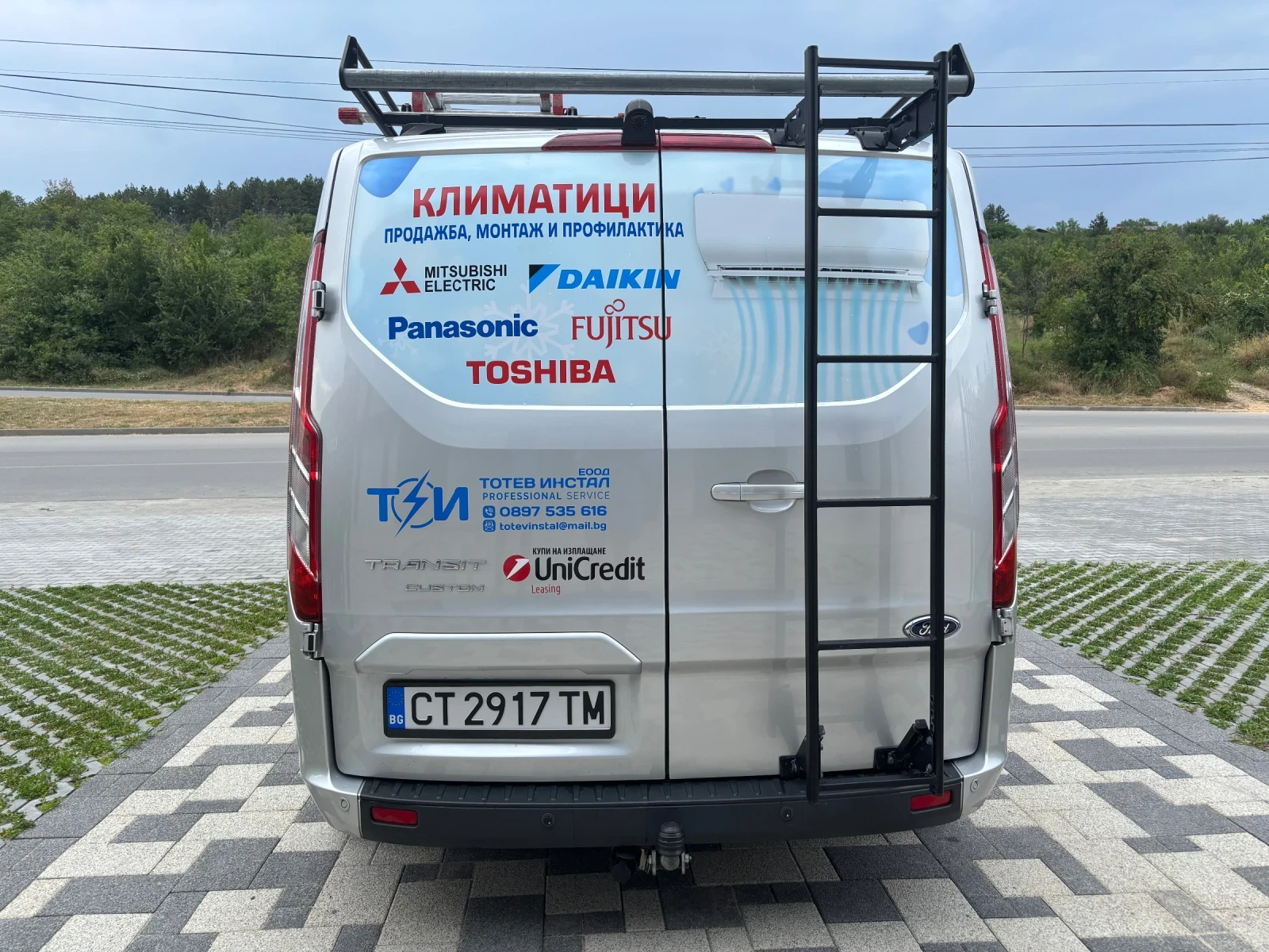 Ford Transit Custom 2.2 TDCI  L2H1-MAXI, снимка 5 - Бусове и автобуси - 55140707