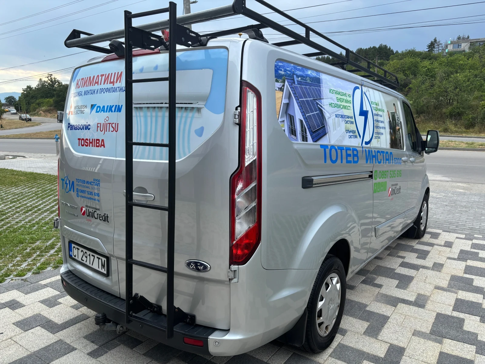 Ford Transit Custom 2.2 TDCI  L2H1-MAXI, снимка 7 - Бусове и автобуси - 55140707