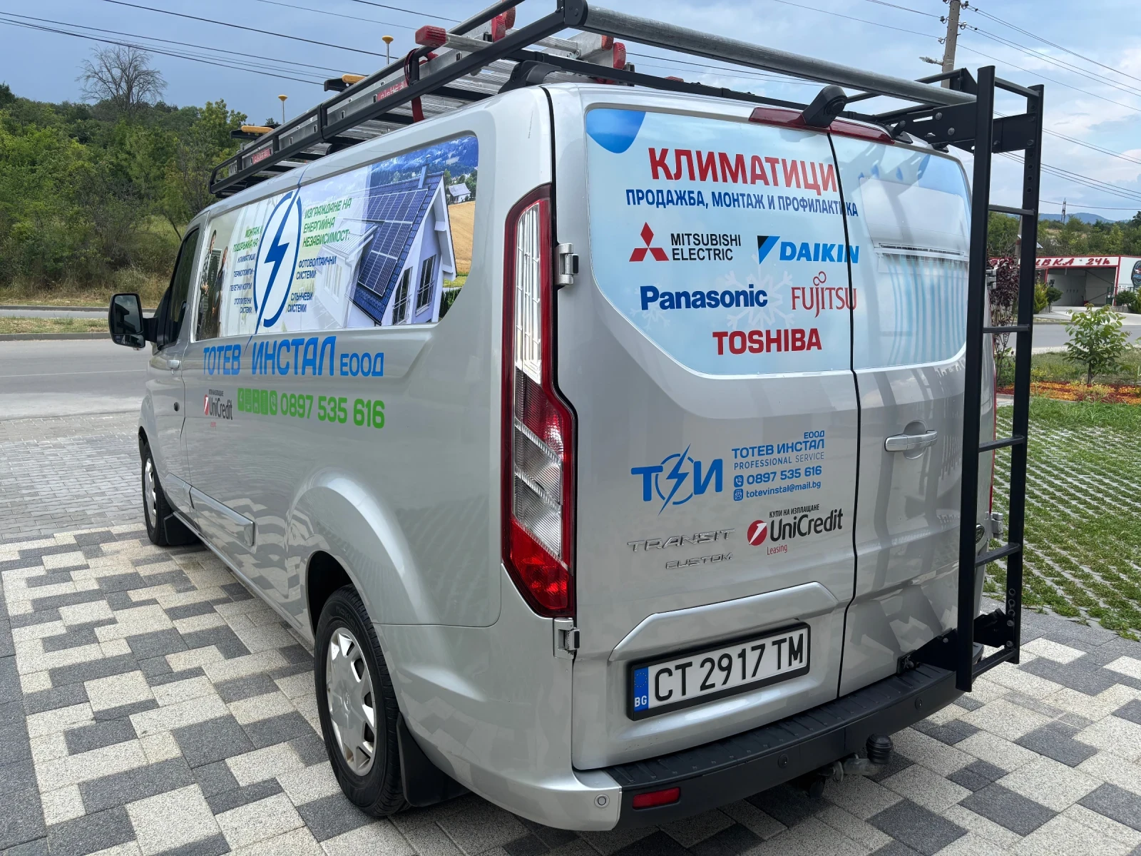 Ford Transit Custom 2.2 TDCI  L2H1-MAXI, снимка 6 - Бусове и автобуси - 55140707