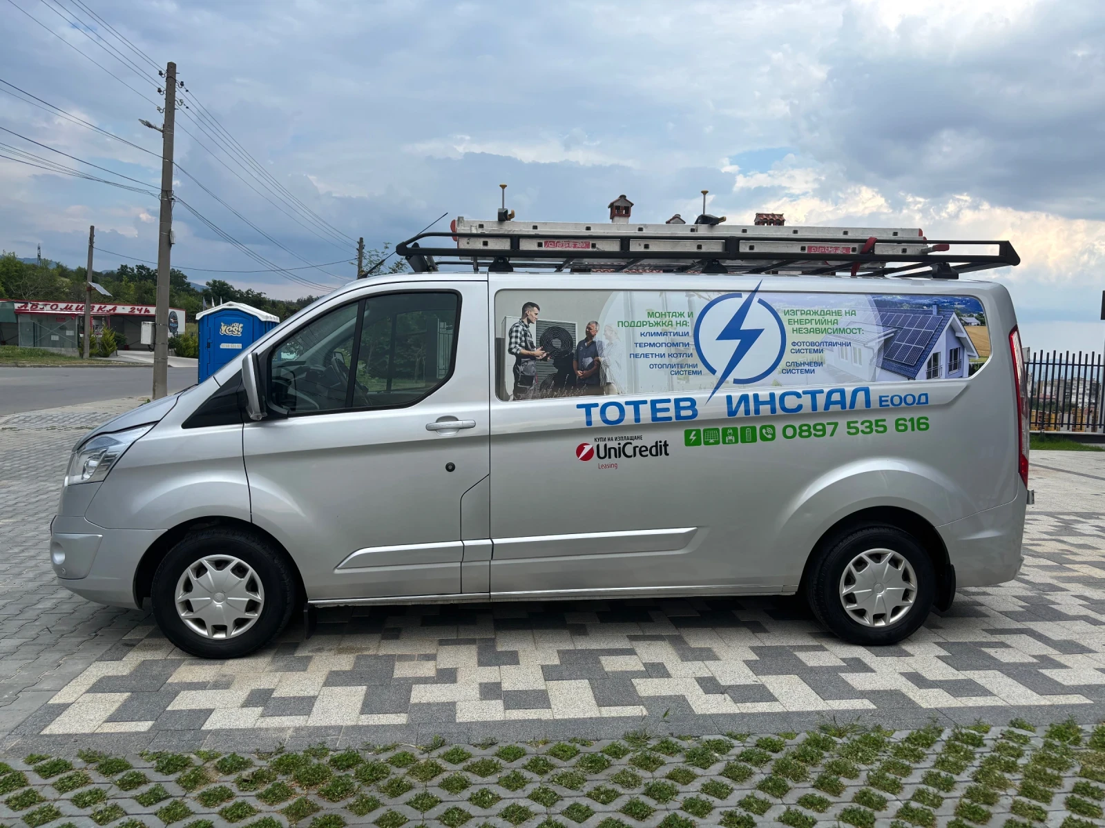 Ford Transit Custom 2.2 TDCI  L2H1-MAXI, снимка 3 - Бусове и автобуси - 55140707