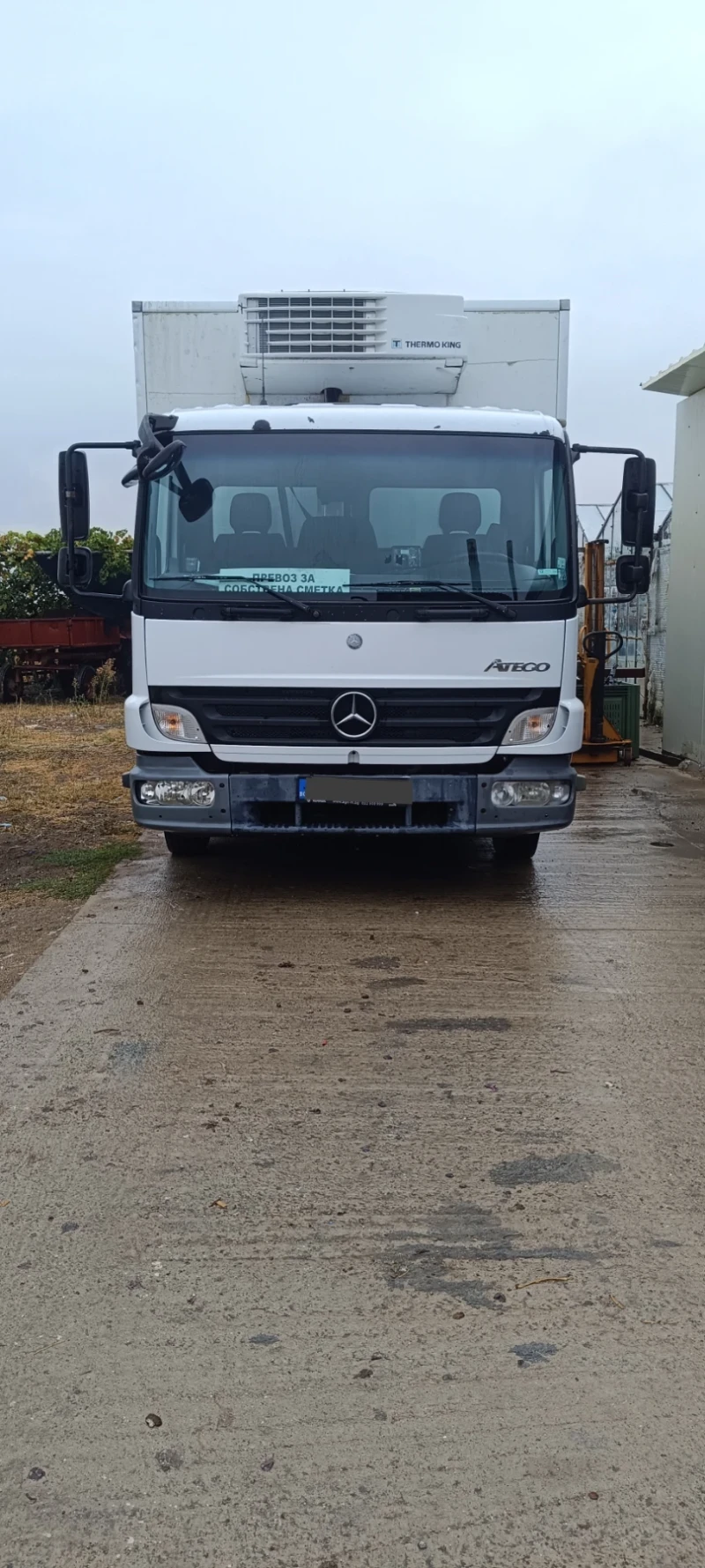 Mercedes-Benz Atego 816 Хладилник падащ борд