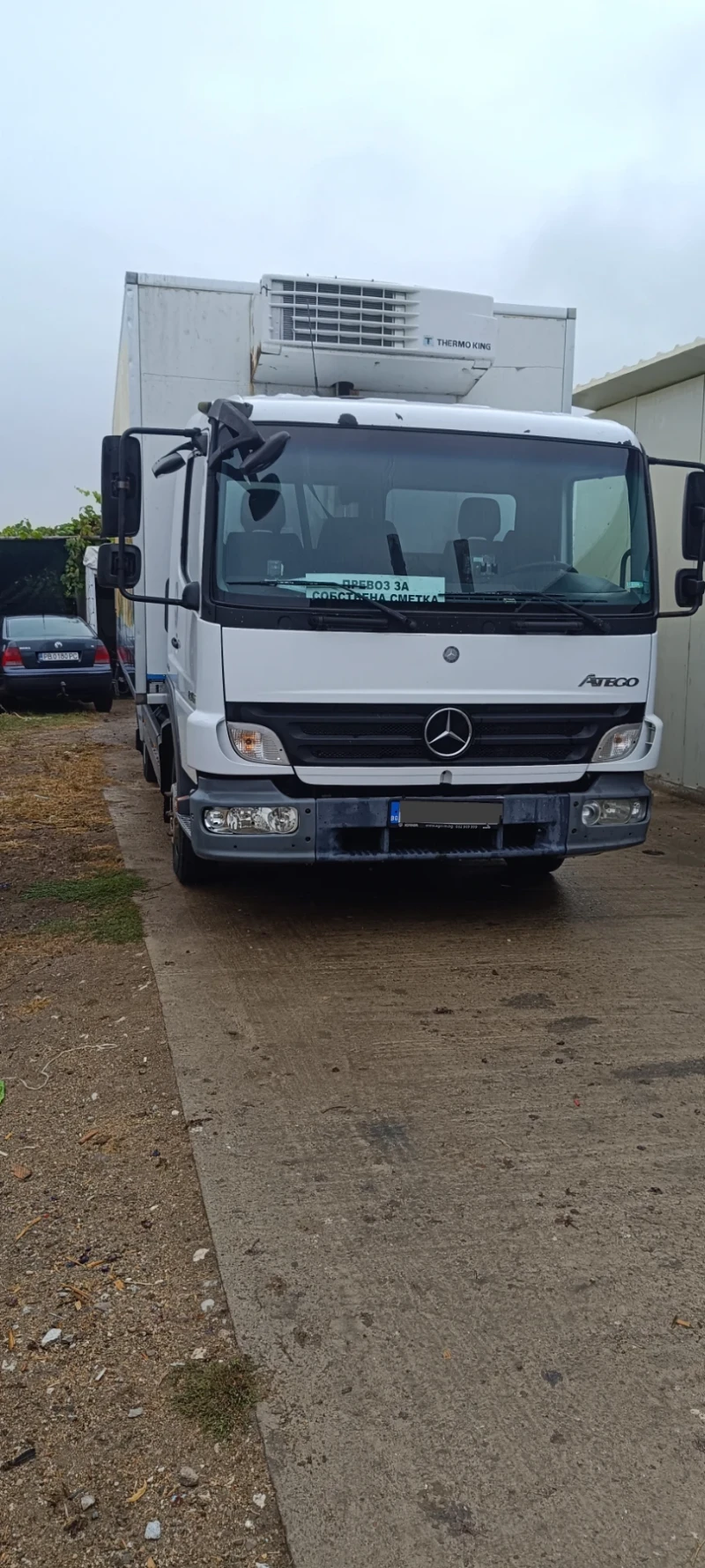 Mercedes-Benz Atego 816 Хладилник падащ борд, снимка 2 - Камиони - 51873655