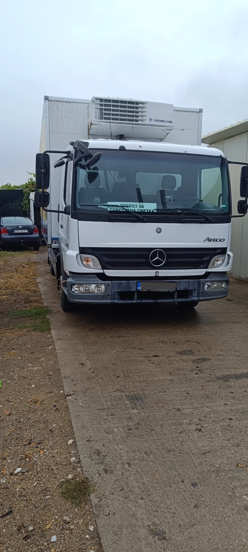 Mercedes-Benz Atego 816 Хладилник падащ борд - изображение 2