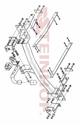 Тегличи бусове коли и джипове, Хюндай санта фе , автосервиз продава и монтира Ем комплект , снимка 4