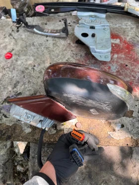 Peogeot 508 2011-2017г шофьорско огледало с прибиране, снимка 2