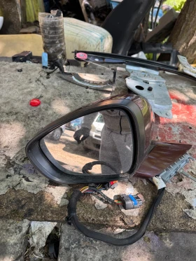 Peogeot 508 2011-2017г шофьорско огледало с прибиране, снимка 1