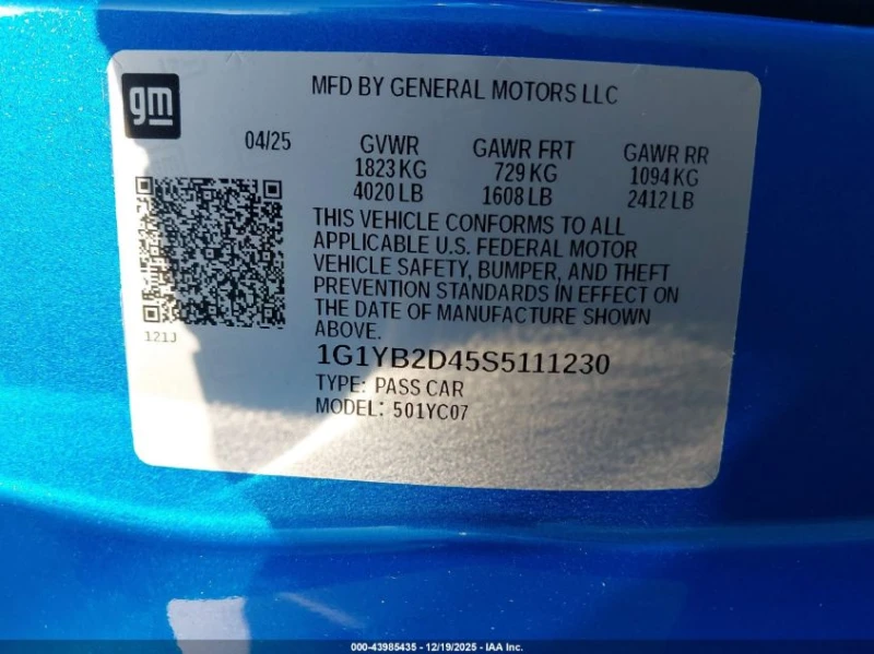 Chevrolet Corvette 6.2l Stingray Rwd 2Lt, снимка 9 - Автомобили и джипове - 53273075