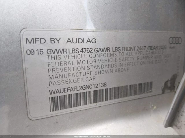 Audi A4 2.0T PREMIUM PLUS, снимка 12 - Автомобили и джипове - 54777214