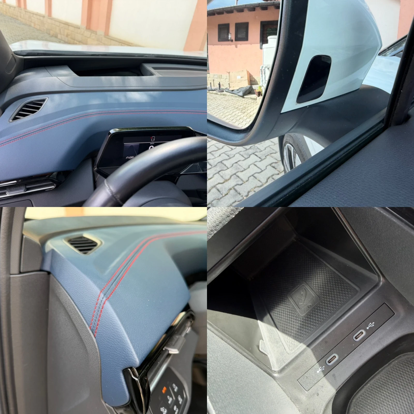VW ID.4 GTX/Пано/360кам/Термоп/SportSeats/HeadUp/92хкм, снимка 15 - Автомобили и джипове - 54684970