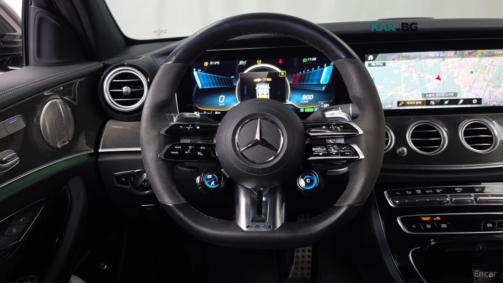 Mercedes-Benz E 53 AMG 4MATIC* DISTRONIC* 360* ОБДУХВАНЕ* ХЕДЪП* , снимка 6 - Автомобили и джипове - 55831718