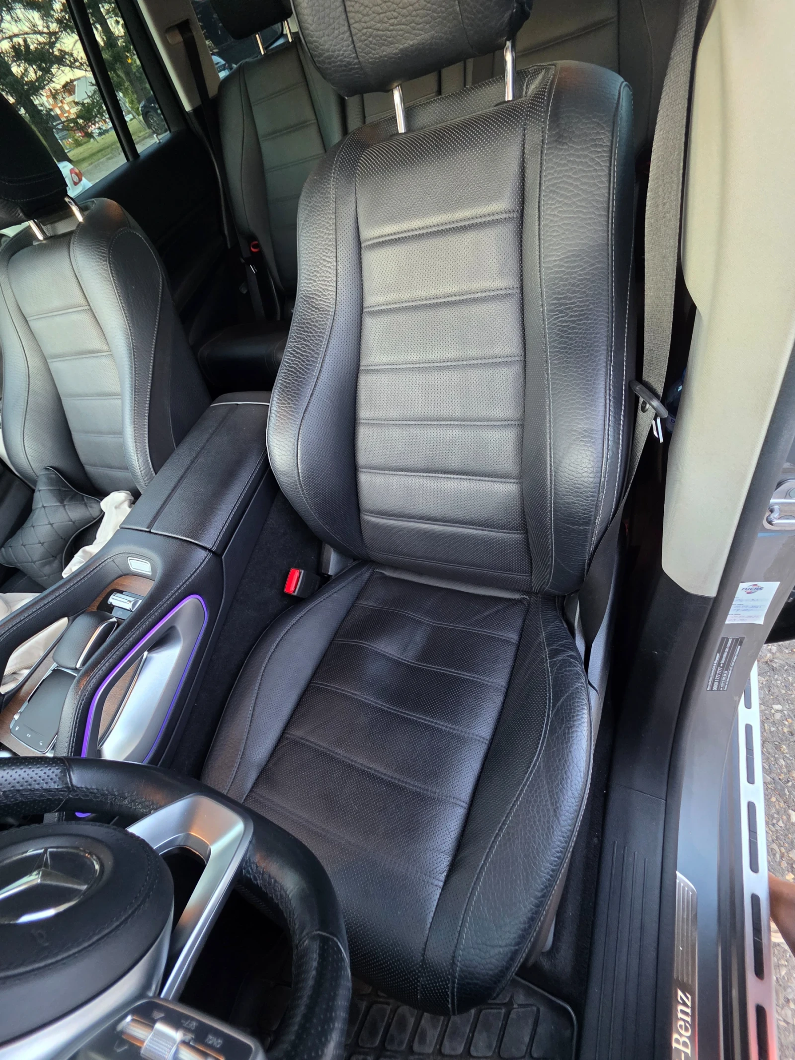 Mercedes-Benz GLS 400 330HP AMG LINE 6+ 1 360'CAM BURMESTER PANO, снимка 9 - Автомобили и джипове - 55823434