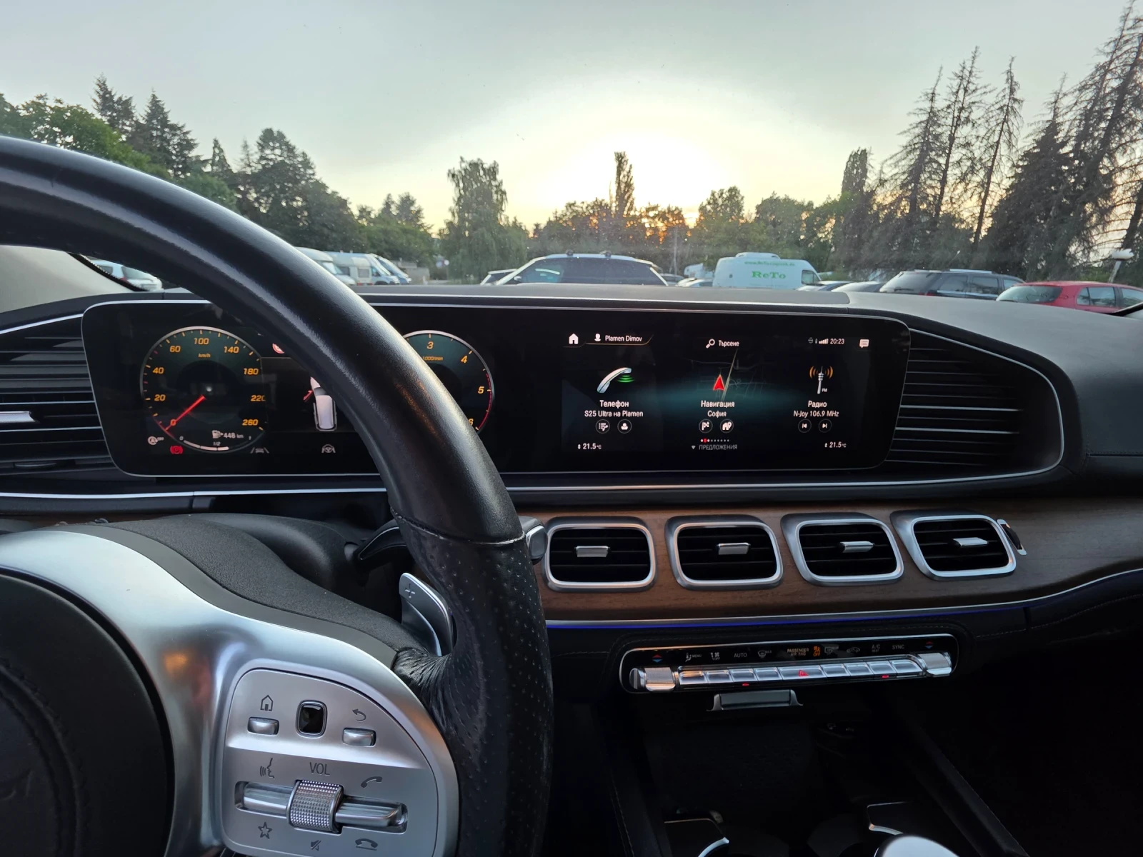 Mercedes-Benz GLS 400 330HP AMG LINE 6+ 1 360'CAM BURMESTER PANO, снимка 7 - Автомобили и джипове - 55823434