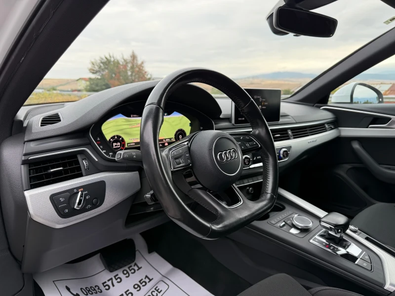 Audi A4 2.0-TDI-quattro-MATRIX-DIGITALEN KM-DISTRONIK-TOP, снимка 7 - Автомобили и джипове - 51850299