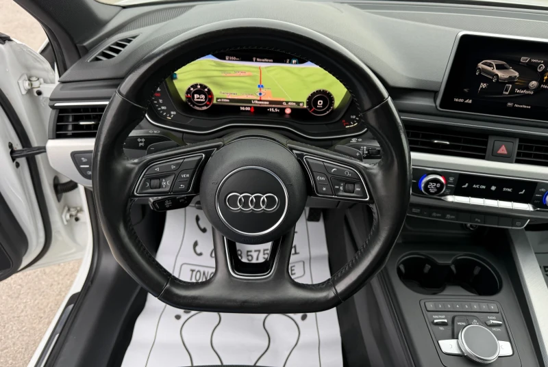 Audi A4 2.0-TDI-quattro-MATRIX-DIGITALEN KM-DISTRONIK-TOP, снимка 8 - Автомобили и джипове - 51850299