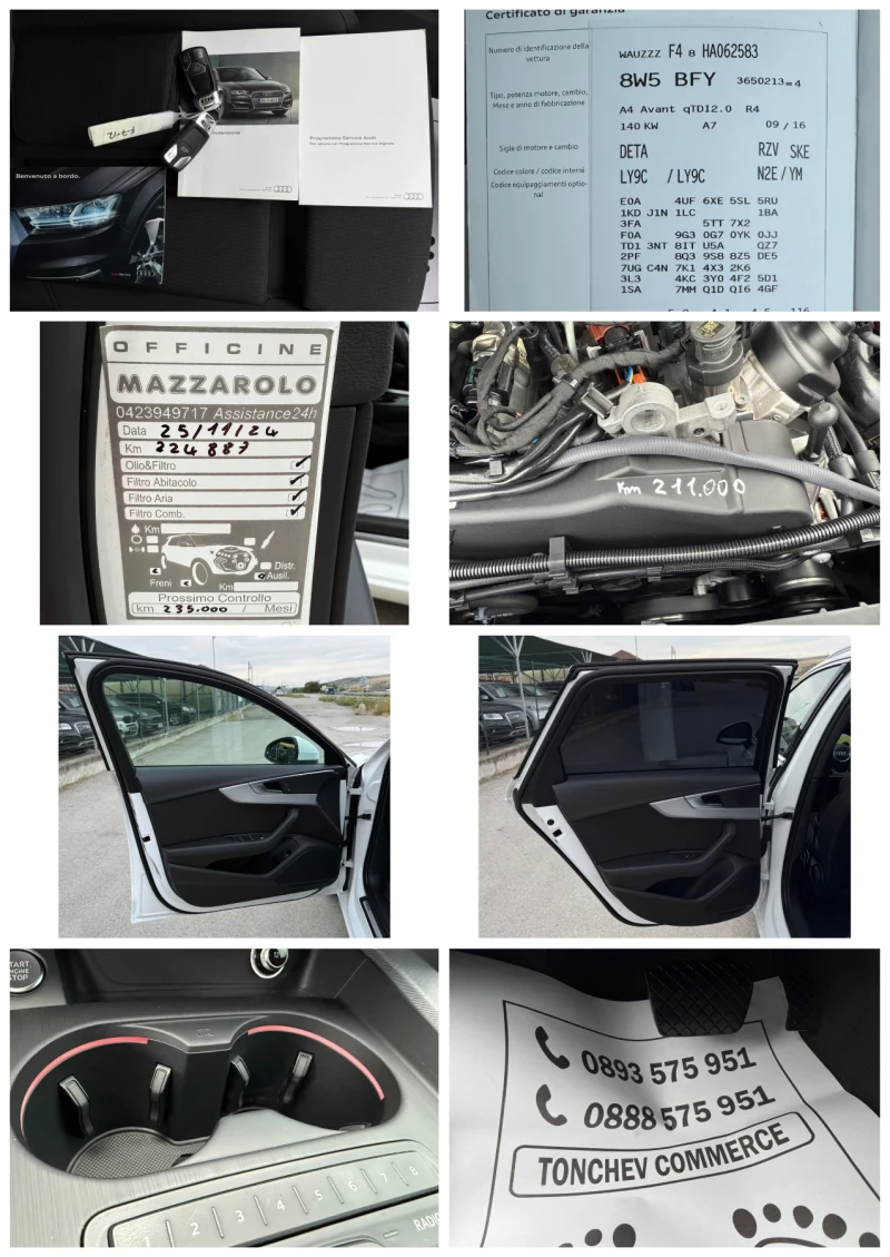 Audi A4 2.0-TDI-quattro-MATRIX-DIGITALEN KM-DISTRONIK-TOP, снимка 16 - Автомобили и джипове - 51850299