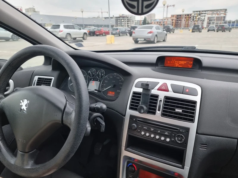 Peugeot 307 1.6 HDI, снимка 9 - Автомобили и джипове - 53403219