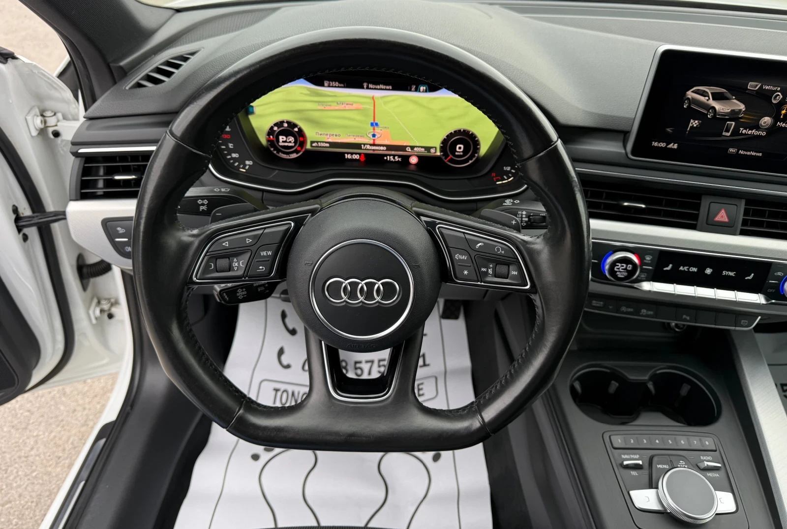 Audi A4 2.0-TDI-quattro-MATRIX-DIGITALEN KM-DISTRONIK-TOP - изображение 8