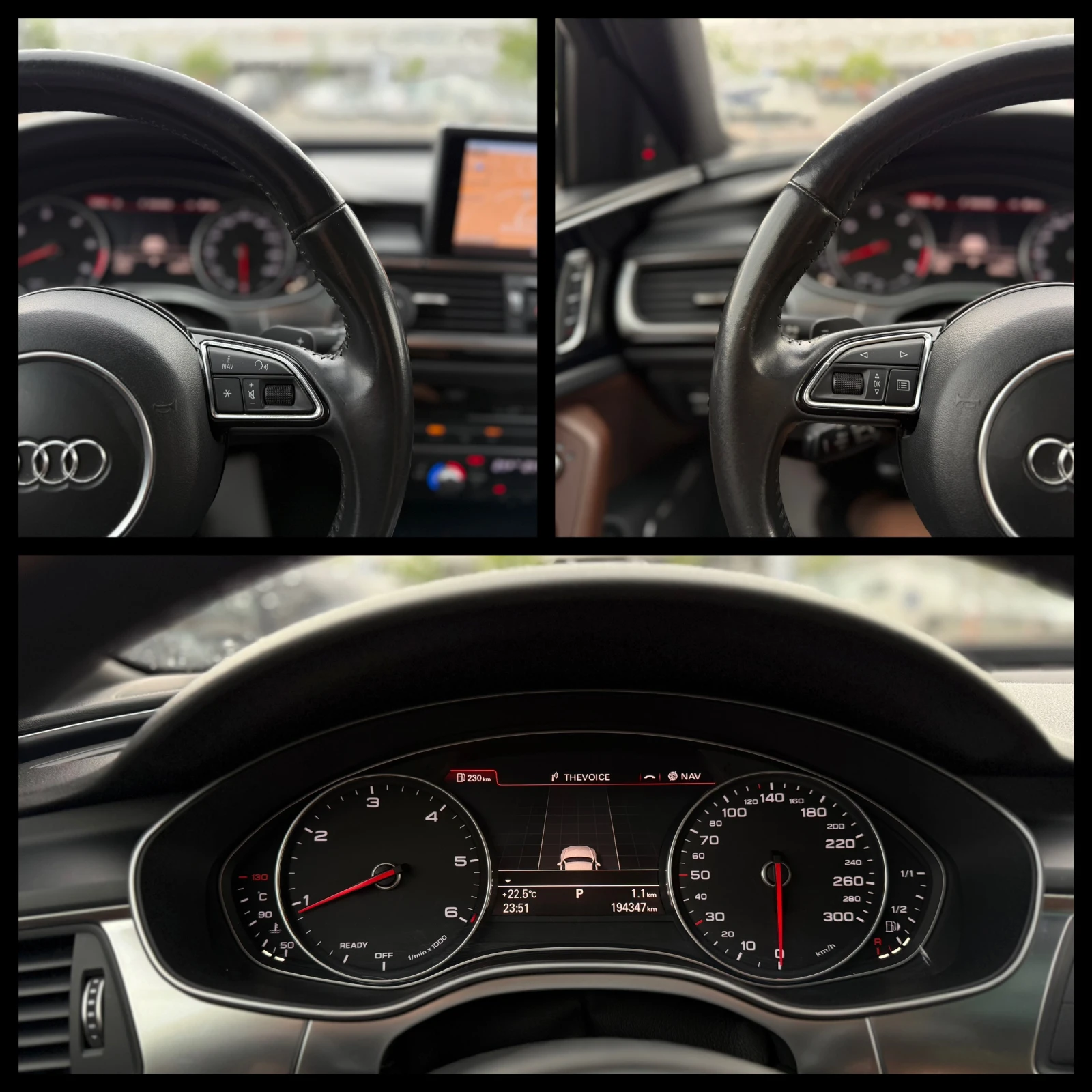 Audi A6 3.0Bi-Tdi 320к.с. ГАРАНЦИЯ 6 МЕСЕЦА ИЛИ 5000КМ, снимка 14 - Автомобили и джипове - 55061274