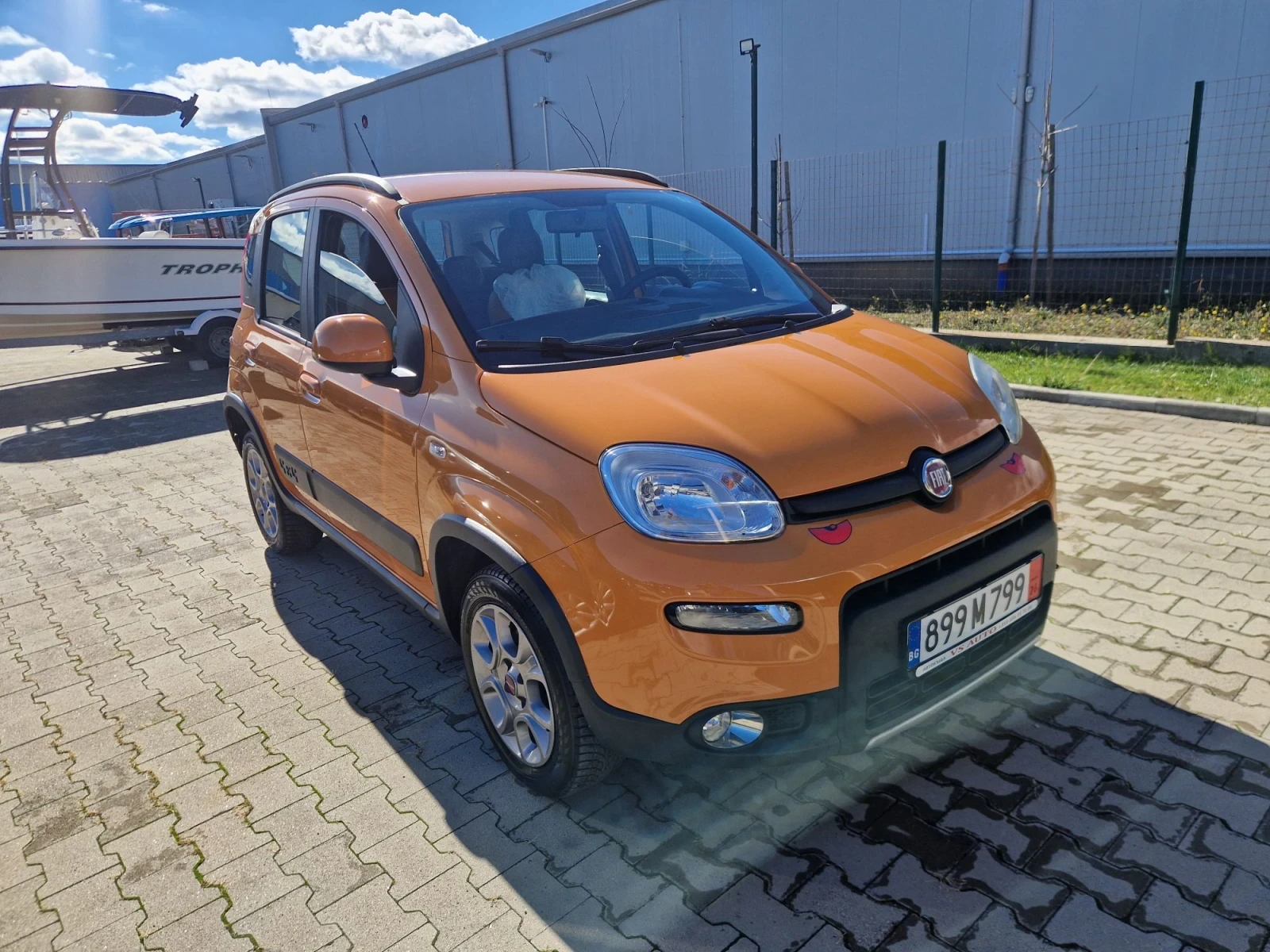 Fiat Panda 1.0i бензин 4х4 , снимка 3 - Автомобили и джипове - 56624536