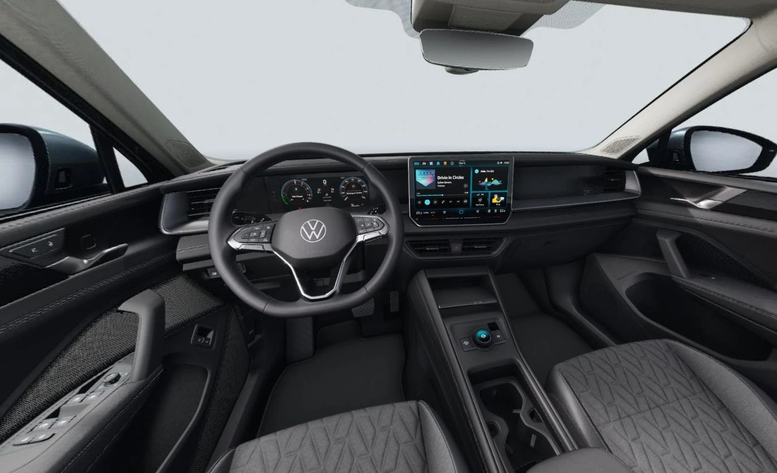 VW Tayron НОВ!1.5HEV/204HP/LIFE/DSG/CAM/NAVI/361v - изображение 9