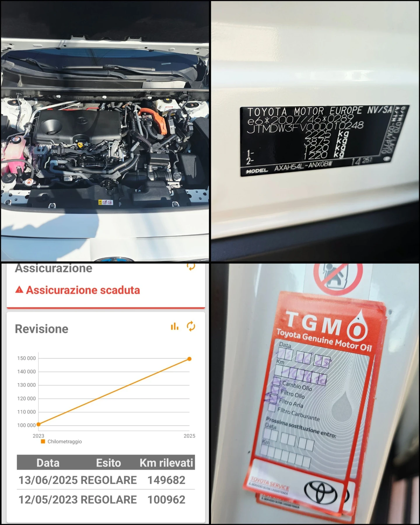 Toyota Rav4 2.5/HYBRID/EXCLUSIVE/4X4/JBL/РЕАЛНИ КМ./, снимка 17 - Автомобили и джипове - 56253254