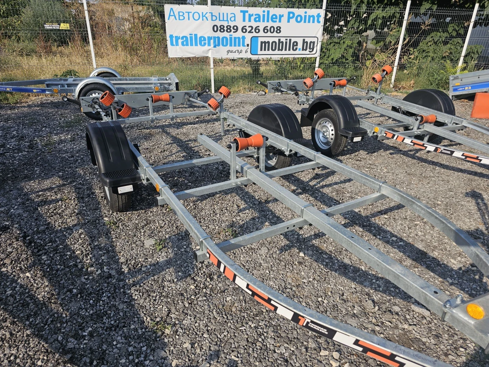 За автомобил THOMAS BT-7500L с ресьори и амортисьори, снимка 4 - Ремаркета - 55779242