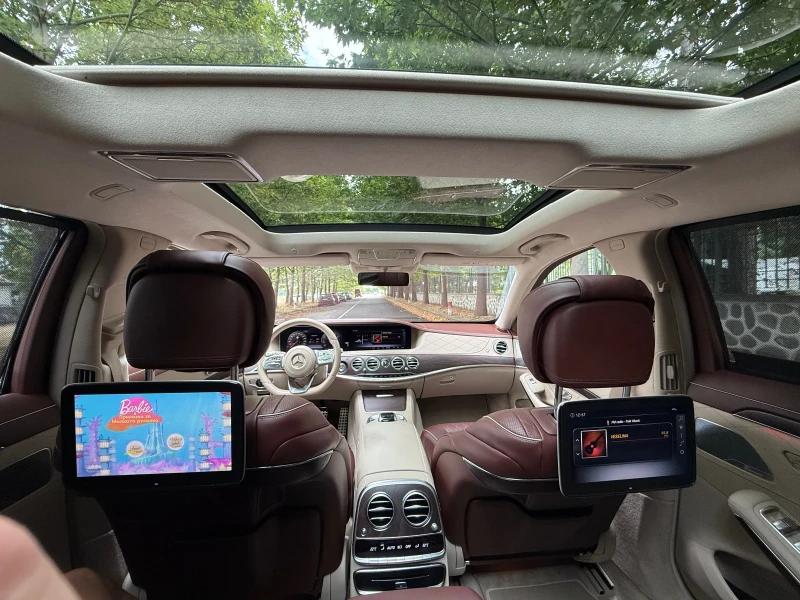 Mercedes-Benz S 560 Купуван нов от Silver Star , Full History, снимка 9 - Автомобили и джипове - 51314100