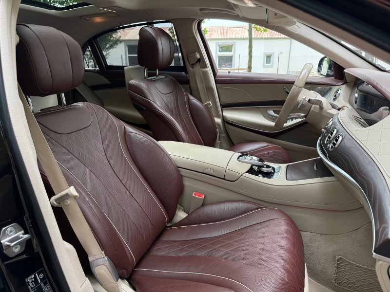 Mercedes-Benz S 560 Купуван нов от Silver Star , Full History, снимка 13 - Автомобили и джипове - 51314100