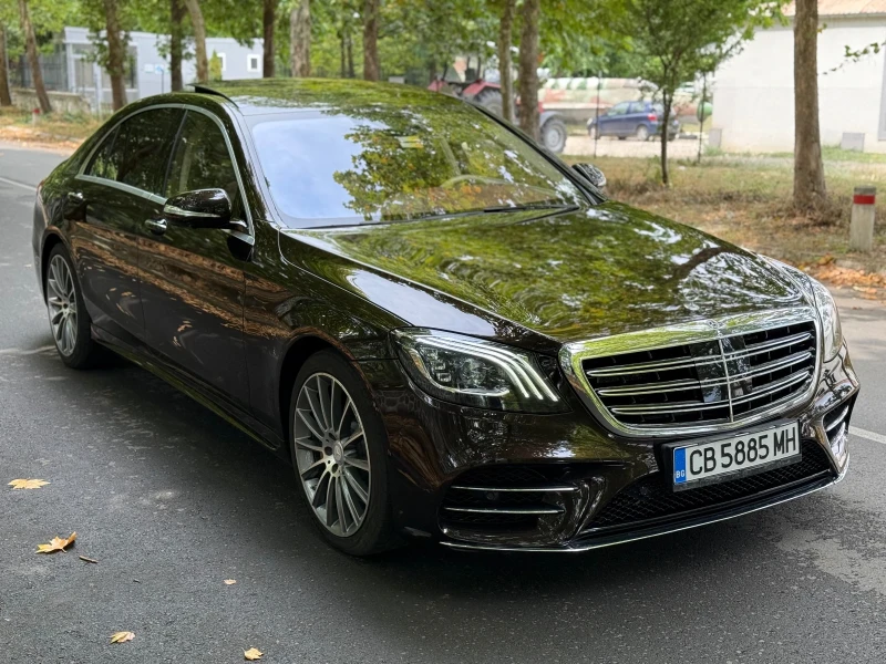 Mercedes-Benz S 560 Купуван нов от Silver Star , Full History, снимка 3 - Автомобили и джипове - 51314100