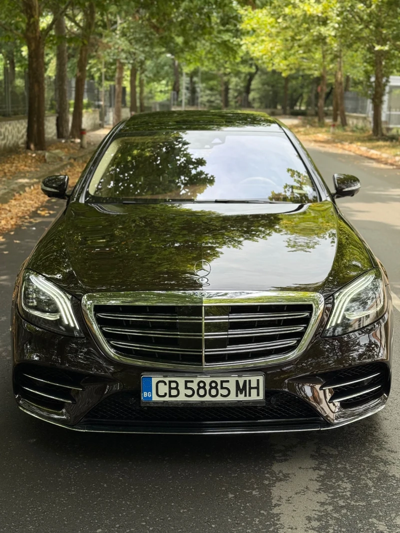 Mercedes-Benz S 560 Купуван нов от Silver Star , Full History