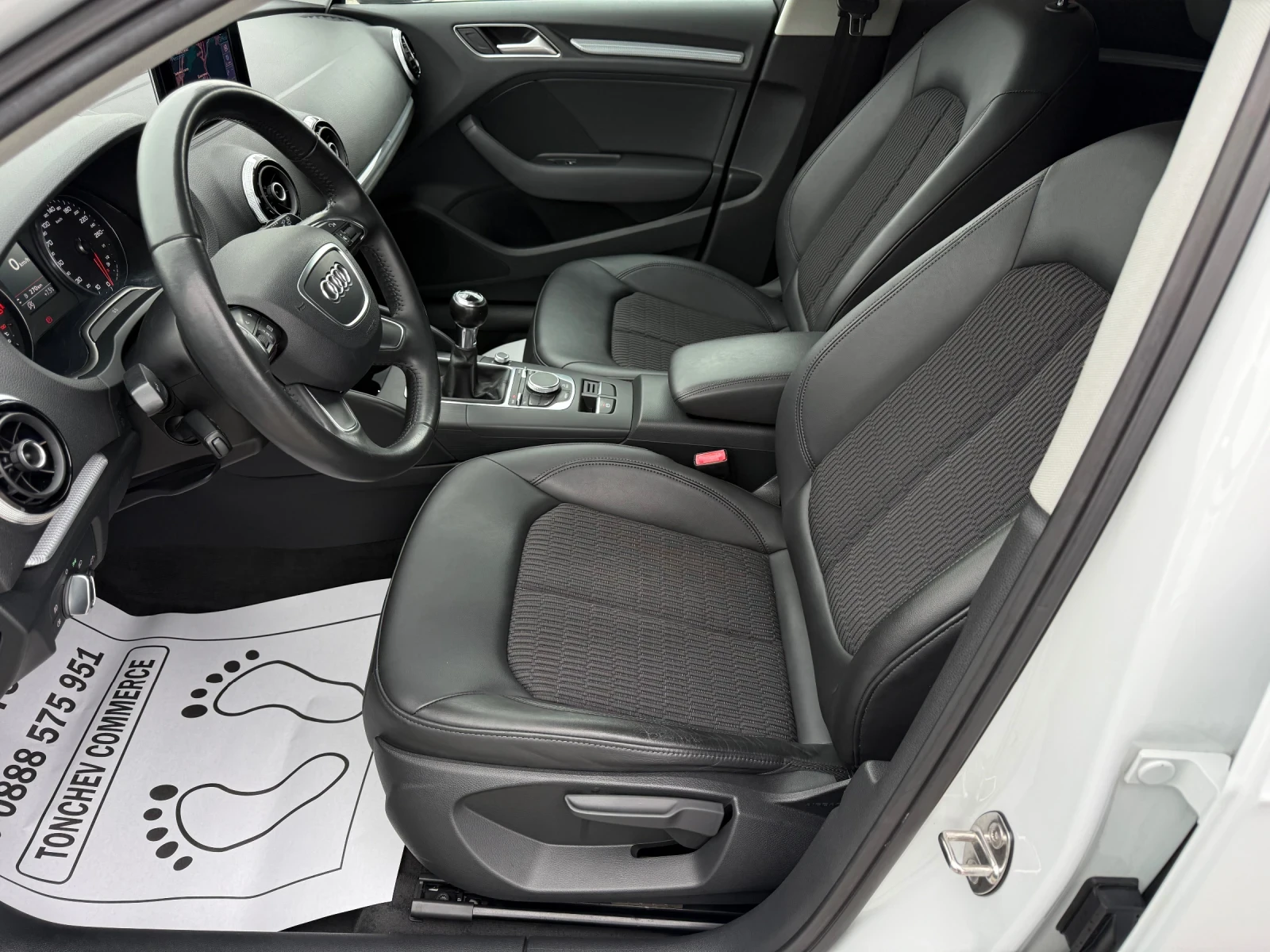 Audi A3 1.6-TDI-LED-XENON-BI XENON-TOP-KOJA-PARKTRONIK, снимка 10 - Автомобили и джипове - 54062366