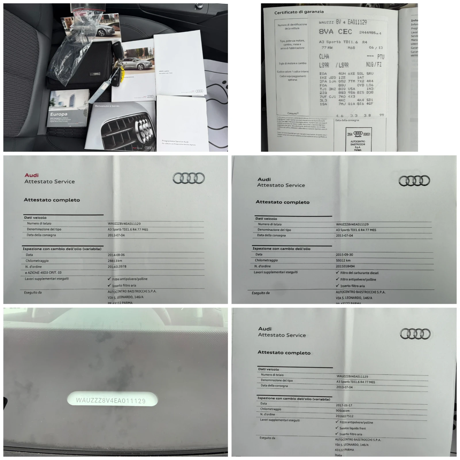 Audi A3 1.6-TDI-LED-XENON-BI XENON-TOP-KOJA-PARKTRONIK, снимка 16 - Автомобили и джипове - 54062366