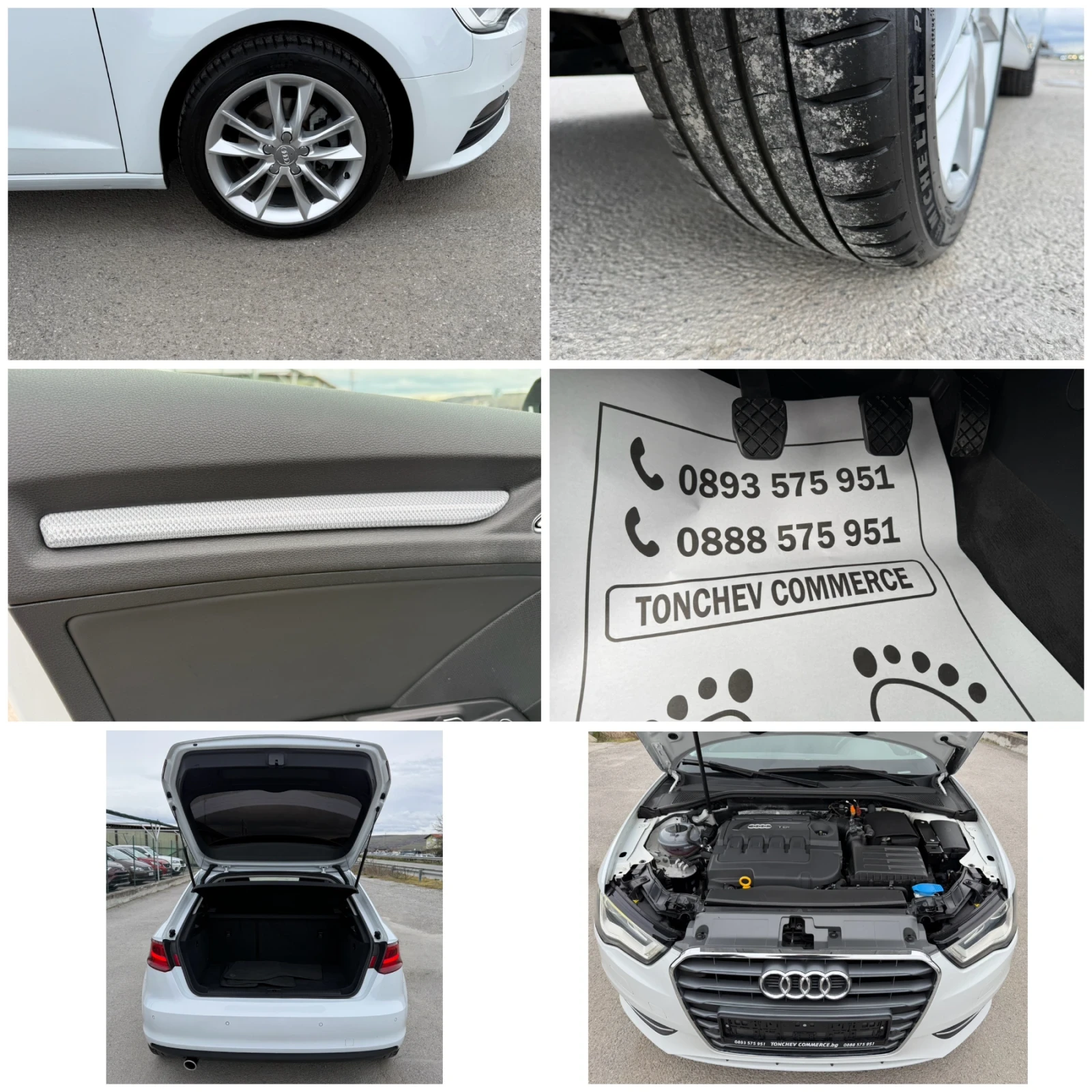 Audi A3 1.6-TDI-LED-XENON-BI XENON-TOP-KOJA-PARKTRONIK, снимка 17 - Автомобили и джипове - 54062366
