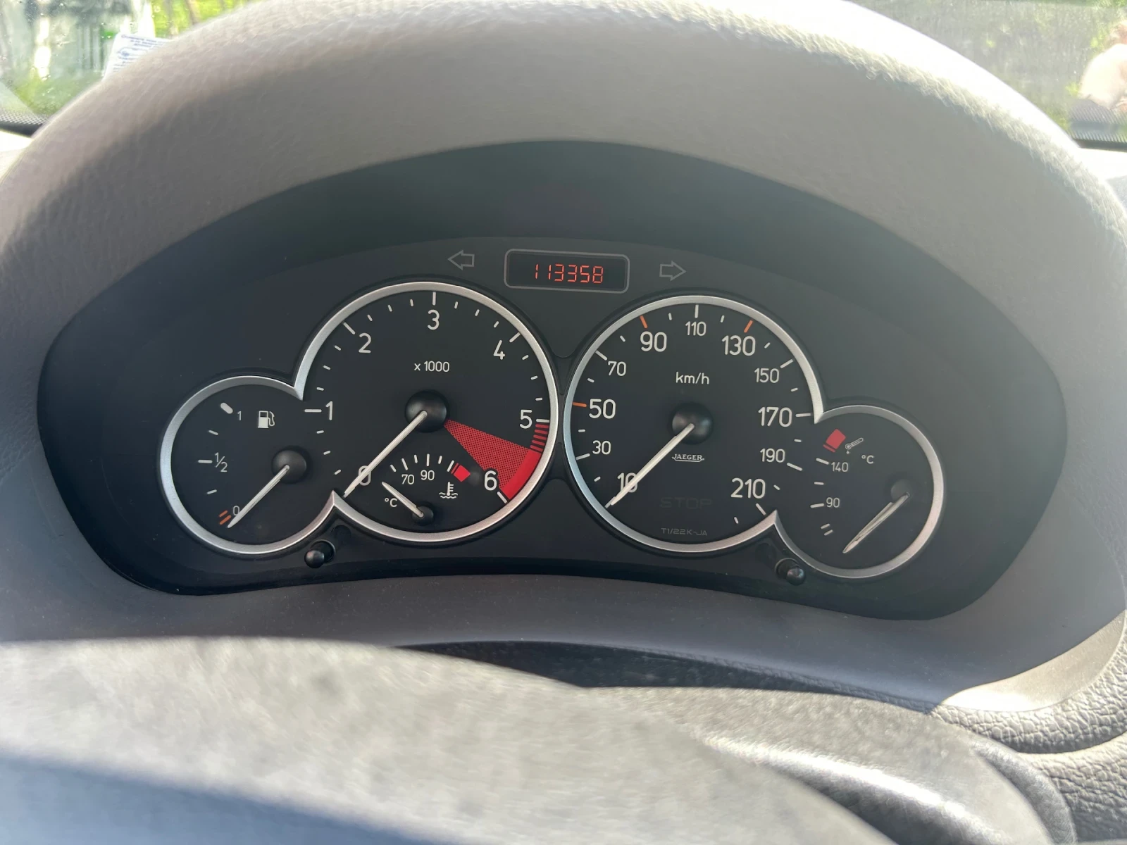 Peugeot 206 206 2.0HDI, снимка 7 - Автомобили и джипове - 54736754