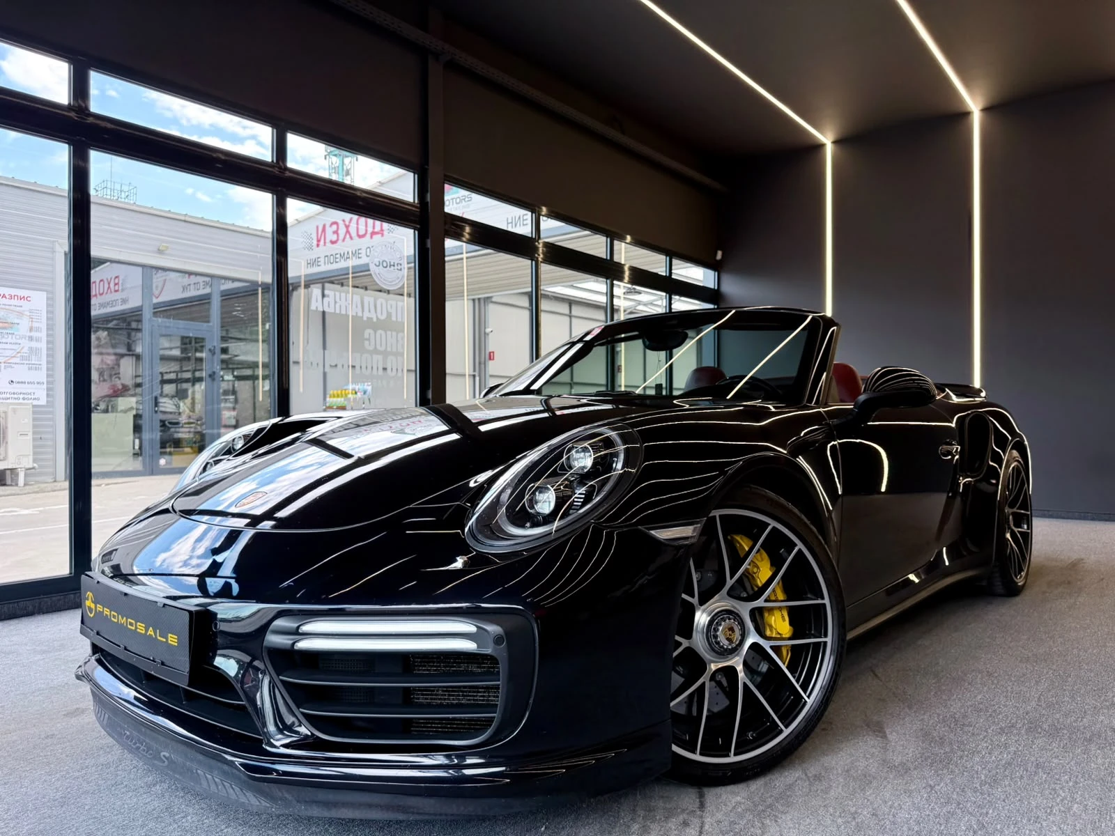Porsche 911 Turbo S* Full* Burmester* Carbon* ЛИЗИНГ, снимка 3 - Автомобили и джипове - 55288775