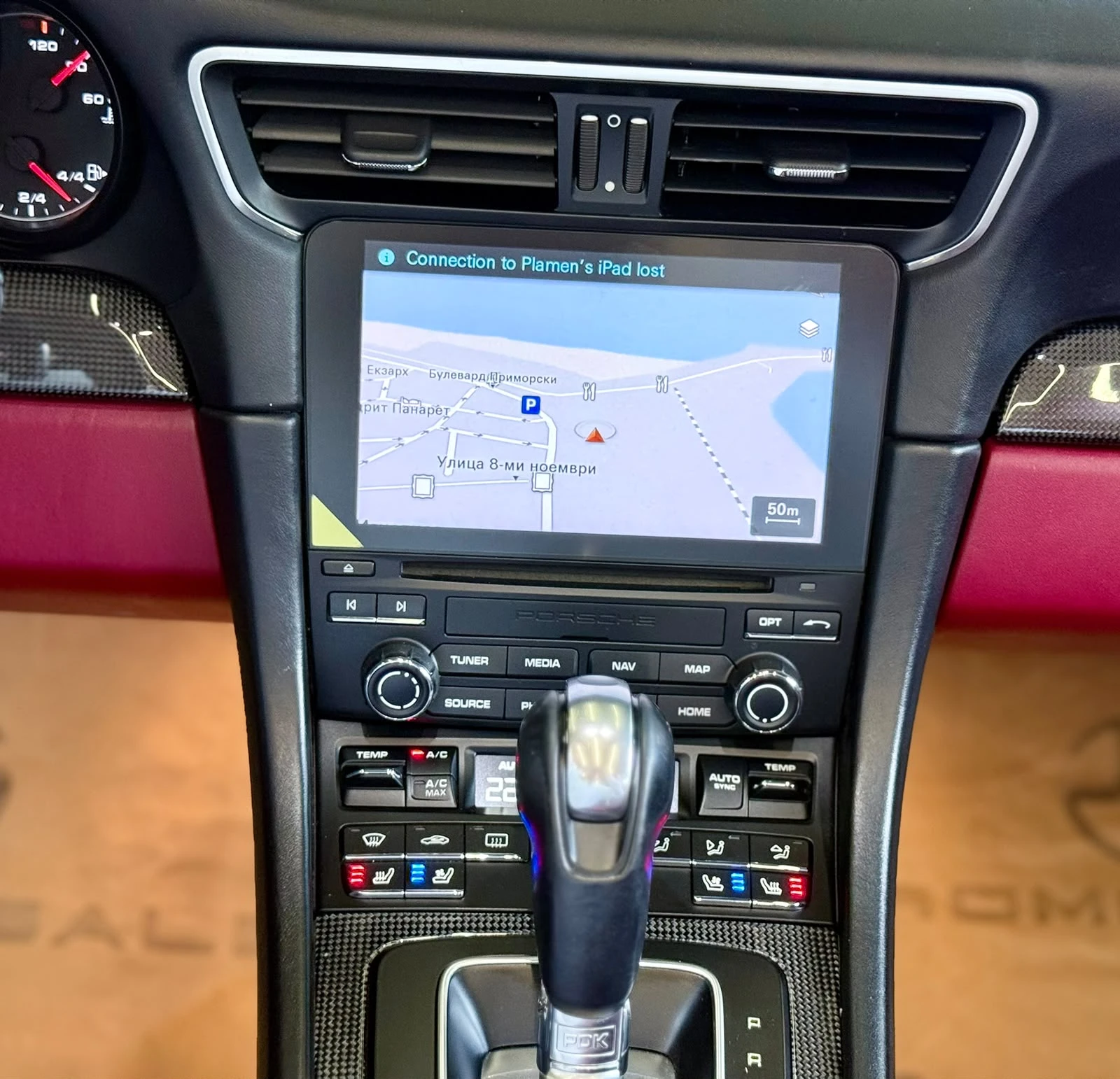 Porsche 911 Turbo S* Full* Burmester* Carbon* ЛИЗИНГ, снимка 14 - Автомобили и джипове - 55288775