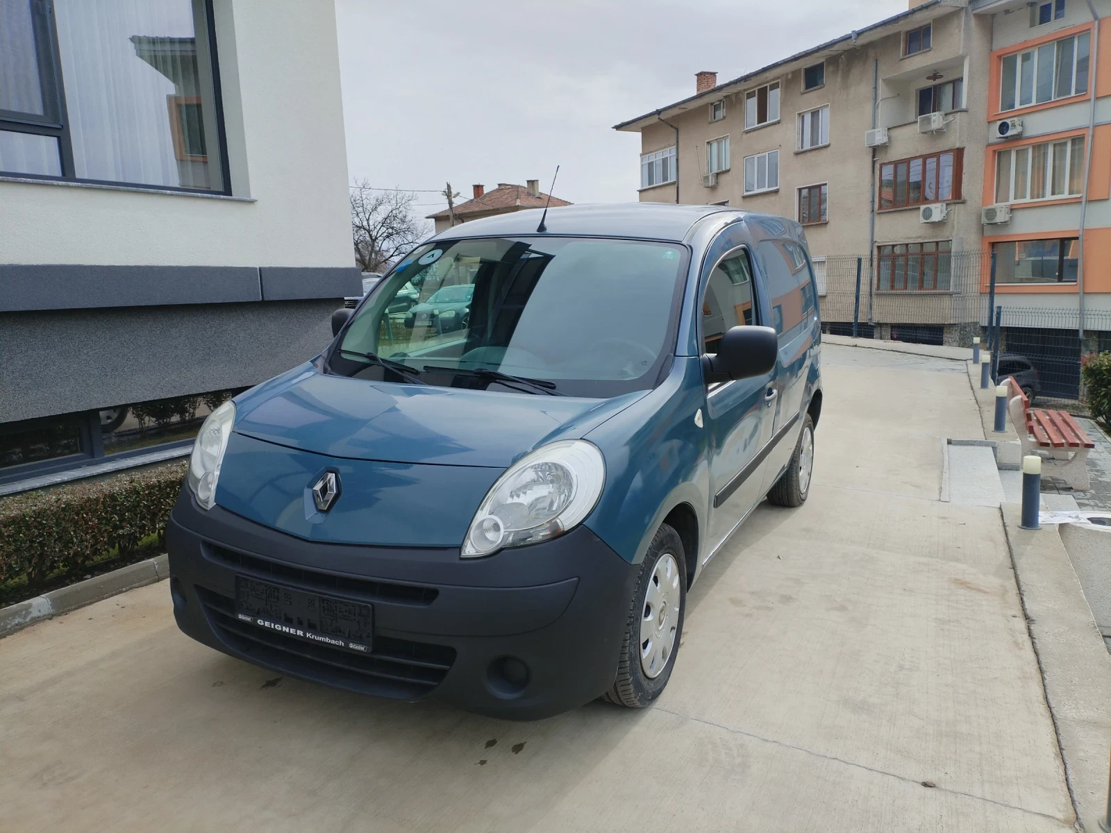 Renault Kangoo 1.5 DCI 75hp Клима Ел стъкла Ел огледала Мулти вол, снимка 1