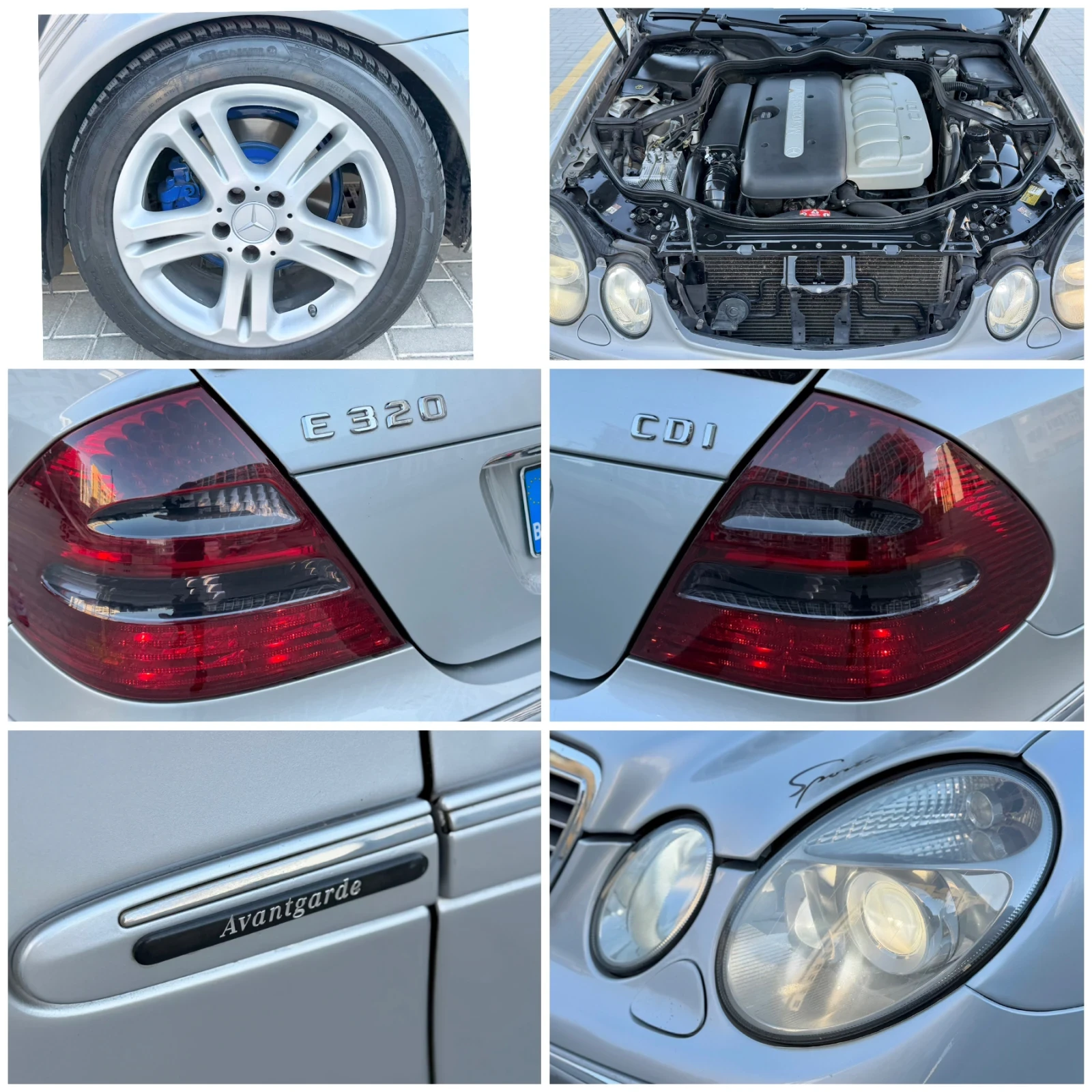 Mercedes-Benz E 320 204 к.с Редовия Avant-garde, снимка 15 - Автомобили и джипове - 55772750