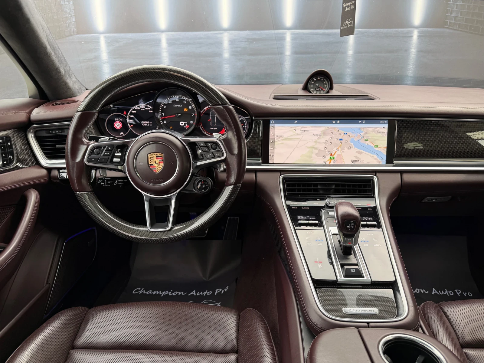 Porsche Panamera Turbo Carbon Full, снимка 12 - Автомобили и джипове - 55833986