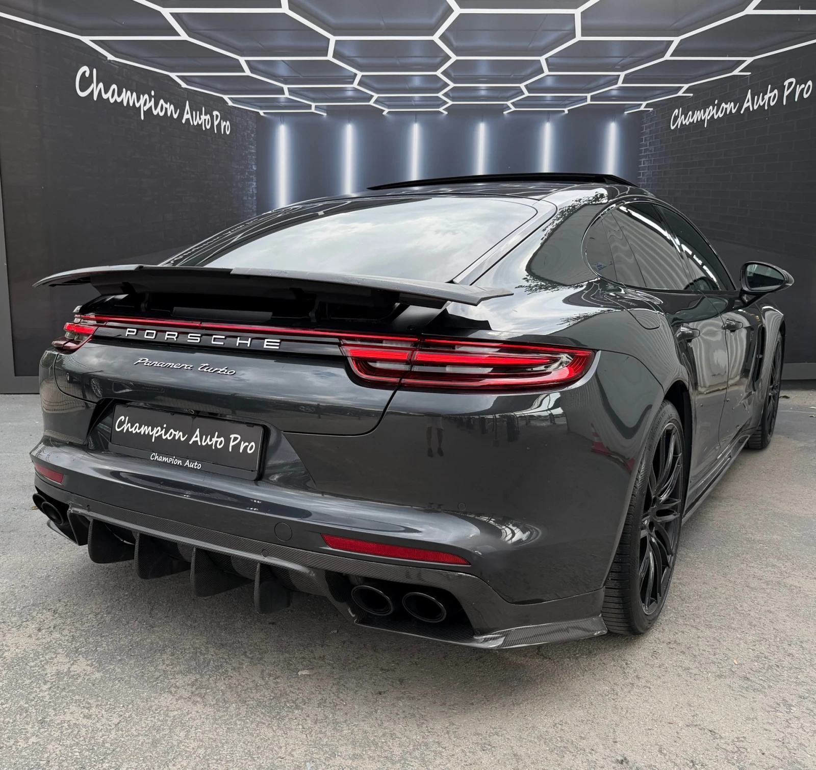 Porsche Panamera Turbo Carbon Full, снимка 6 - Автомобили и джипове - 55833986