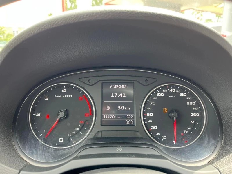 Audi A3 1.6tdi 140 ХИЛ КМ ЛИЗИНГ, снимка 11 - Автомобили и джипове - 47293375